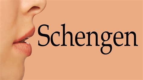 schengen pronunciation